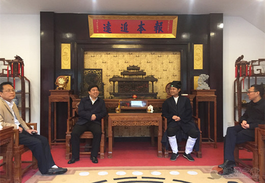 陕西省汉中市副市长邱仕伟一行视察青龙观